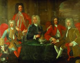 'The Hellfire Club, Dublin' portrait in the National Gallery of Ireland
